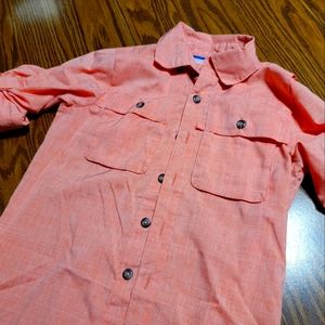 Magellan fishing shirt. Youth size xs. Salmon color
